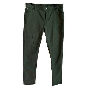 ASOS Olive Green Straight Leg Pants